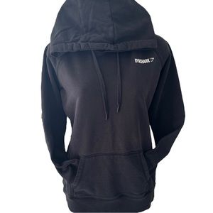 GymShark Women’s/Kids Black Pullover Hoodie Size M